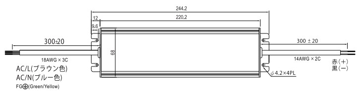 HLG-240H-12A/24A 承認図