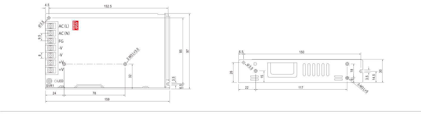 LRS-150F-12V/24V 承認図